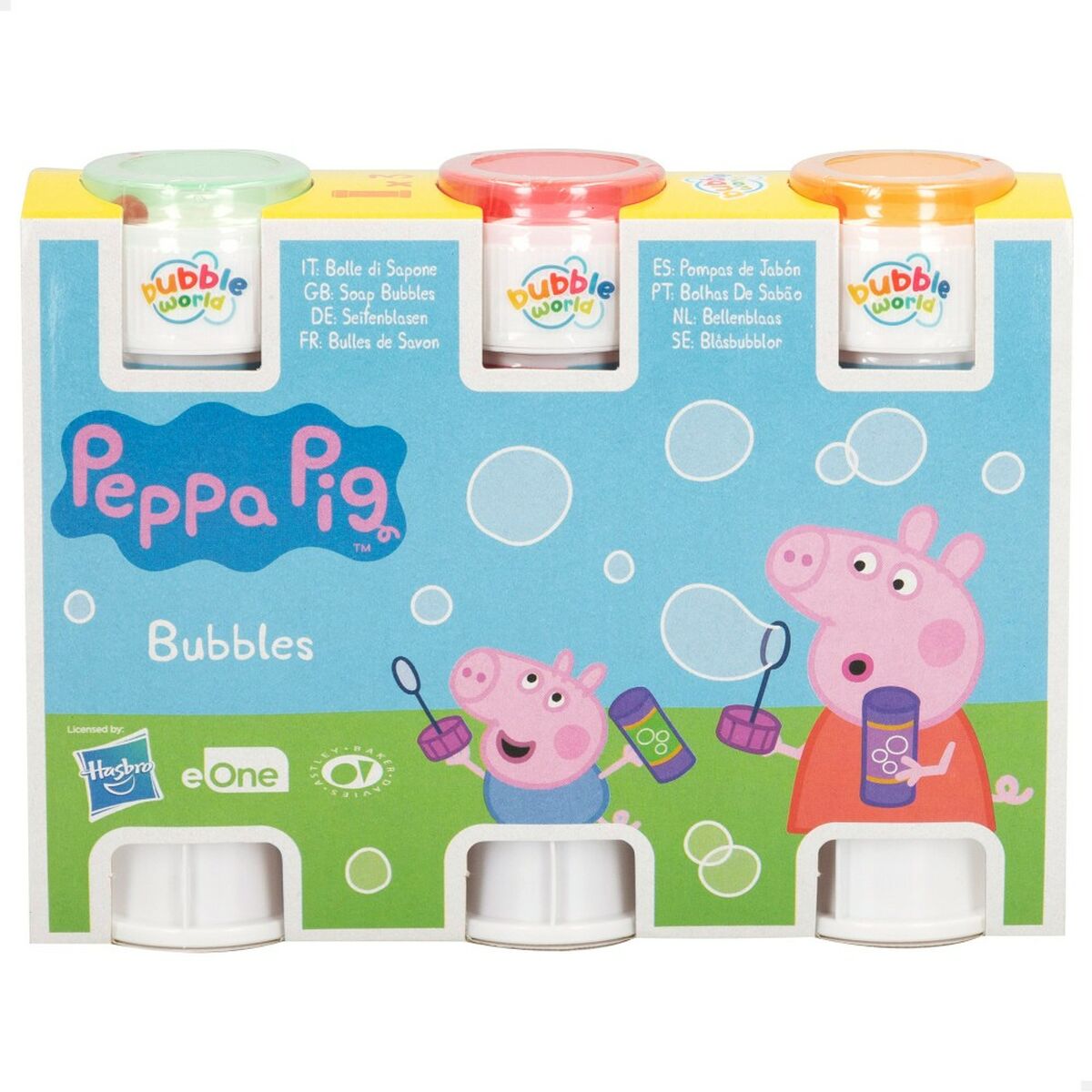 Bubble blower set Peppa Pig 3 Kusy 60 ml (24 kusů)